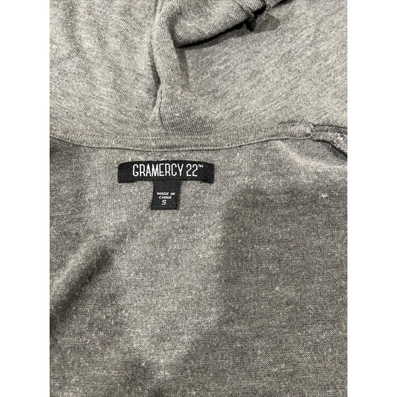 Gramercy 22 Womens Gray Tank Ruffle Cardigan Size S - Picture 7 of 9